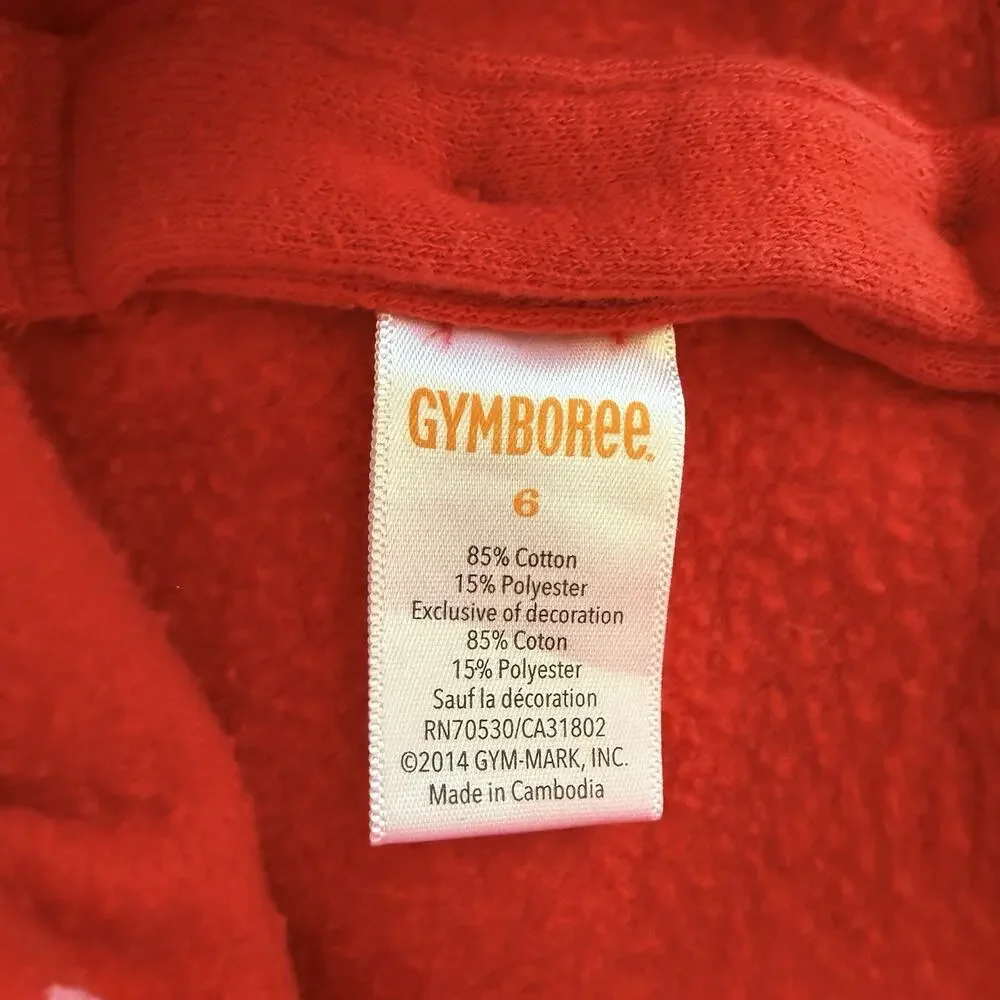 Gymboree Girls Colorblock Fleece Sweater Dress, Size 6, 3/4 Sleeve, Bow
